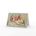 Vintage Easter Wedding - Carriage cards