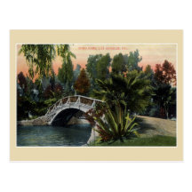 Vintage Echo Park Los Angeles Post Cards