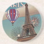 Vintage Eiffel Tower - 18x24 Coaster