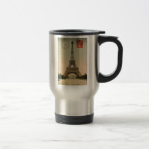 Vintage Eiffel Tower Coffee Mug