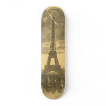 Vintage Eiffel Tower Paris Skateboards