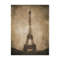 vintage eiffel tower