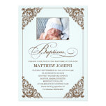 VINTAGE ELEGANCE  |  BAPTISM INVITATION