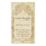 Vintage Elegance Business Card Template
