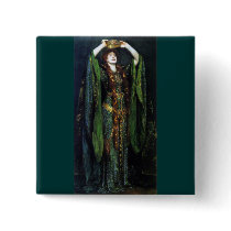 Vintage Ellen Terry as Lady Macbeth Pin