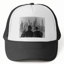 Vintage Engagement Design Trucker Hat
