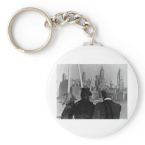Vintage Engagement Design Keychains