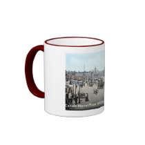 Vintage England  Carlisle  1890's Coffee Mug