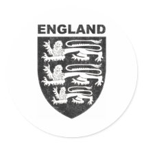 Vintage England Stickers