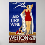 Vintage England Travel Poster