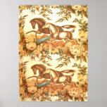 Vintage Equestrian Horse Poster posters