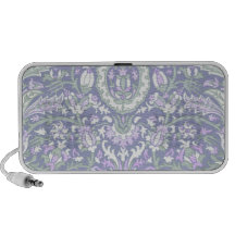 Vintage Fabric Travelling Speakers