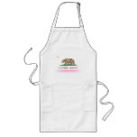 Vintage Fade California Flag Apron
