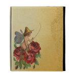 Vintage Faerie and Roses iPad Folio Cover