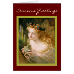 Vintage Fairy Christmas Greeting Cards