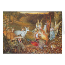 Vintage Fairy Tale, Enchanted Forest by Fitzgerald Card
