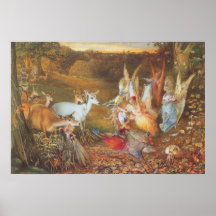 Vintage Fairy Tale, Enchanted Forest by Fitzgerald Posters