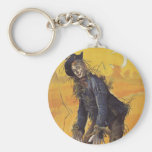 Vintage Fairy Tale, Wizard of Oz Scarecrow Keychain