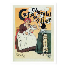 Vintage famous French cocoa advertisement Post Cards