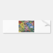 Vintage Fantasy  Painting Entitled 'The Dream' Bumper Sticker
