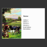 Vintage Farm Business Card business cards