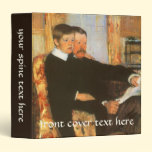 Vintage Father and Son Family Portrait by Cassatt binders