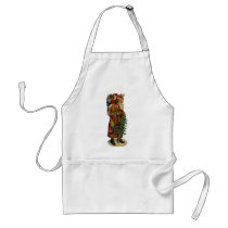 Vintage Father Christmas Aprons