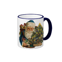 Vintage Father Christmas Mug