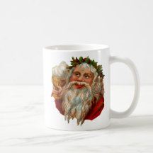 Vintage Father Christmas Mug