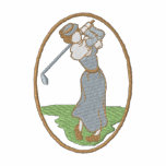 Vintage Female Golfer