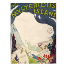 Vintage Film Movie Mysterious Island Nautical Sea Post Cards