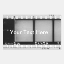 Vintage Filmstrip Stickers