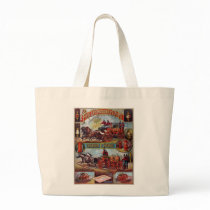 Vintage Fire Extinguisher Advertising Tote Bag