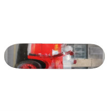 Vintage Fire Truck Skate Board Decks