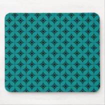 Vintage Flair Mousepad, Teal