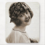 Vintage Flapper Photograph (11) mousepads