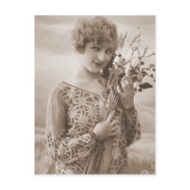 Vintage Flapper Photograph (150) Post Card