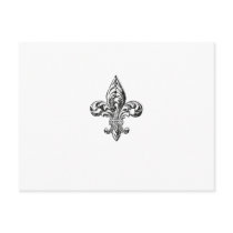 VIntage Fleur de Lis Post Cards