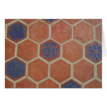 Vintage Floor Tile Greeting Cards