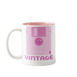 Vintage Floppy Pink Mug