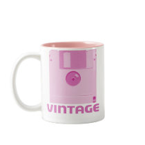Vintage Floppy Pink Mug