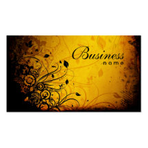 Vintage Floral Business Card