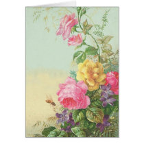 Vintage Floral Card for all Occasions