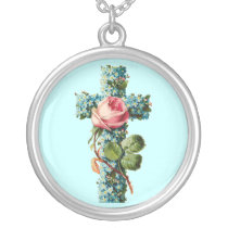 Vintage Floral Cross