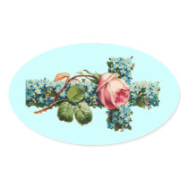 Vintage Floral Cross