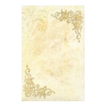 Vintage Floral Design Stationery