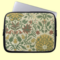 Vintage Floral Detail (2) laptop sleeves