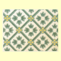 Vintage Floral Fabric (43) postcards