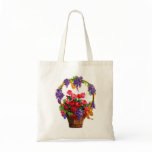 Vintage-Floral/Gardening Tote Bag
