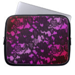 Vintage Floral Lace Pink Red Purple Laptop Sleeves